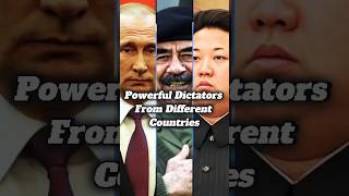 Powerful Dictators From different Countries 360º view shorts history war [upl. by Ketchan]