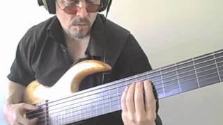 quotA Lasting Emberquot on solo 7 string Fretless Bass by Eric Czar [upl. by Ytisahc]