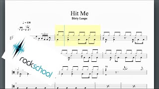 Hit Me Rockschool Grade 8 Drums [upl. by Regina]