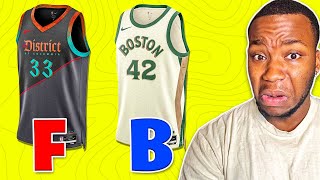 We Graded More AWFUL 2024 NBA City Jerseys [upl. by Tan475]