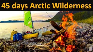 45 days Sail Camping Arctic Norway [upl. by Aimat]