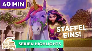 Unicorn Academy Die komplette 1 STAFFEL in nur 40 Minuten  Cartoons für Kinder [upl. by Alec]