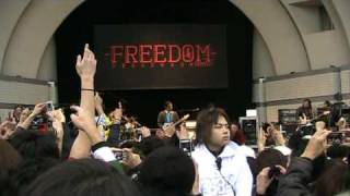 ドラゴンアッシュ／運命共同体／FREEDOM FREE LIVE  代々木公園野外ステージ [upl. by Nydroj]