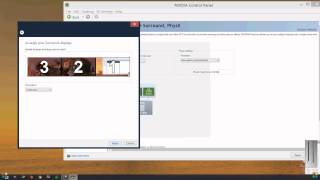 PCHow to setup Nvidia Surround 3 Monitors 1080p video [upl. by Eissirk]