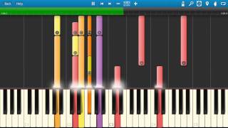 Dances With Wolves  Theme Song  John Barry soundtrack  Piano Tutorial  Synthesia [upl. by Carson76]