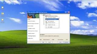 How to Install Microsoft Access 2000 [upl. by Elpmid740]