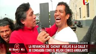 El mejor cómico ambulante Cachay vuelve a las calles para dar un gran show [upl. by Ahsinrats]