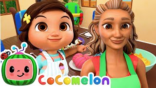 Breakfast Song  CoComelon  Nursery Rhymes with Nina [upl. by Derrick]