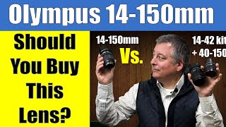 Olympus 14150mm Lens Review vs 1442mm amp 40150mm ep276 [upl. by Nnyledam]