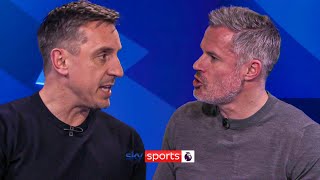 quotThe atmosphere was the worst Ive seen at Anfield everquot  Neville amp Carra REACT to draw [upl. by Nitsyrc]