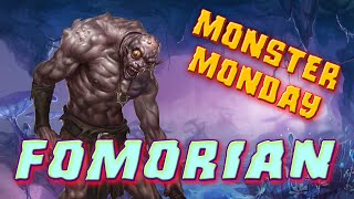 Monster Monday Fomorian  DampD Dungeons amp Dragons monsters DnD giants and giant kin [upl. by Yelssew782]