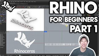 Getting Started with Rhino Part 1  BEGINNERS START HERE [upl. by Erika242]