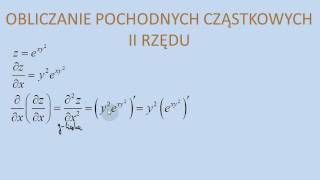 Pochodne cząstkowe drugiego rzędu [upl. by Eugenius]