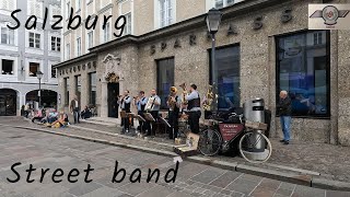 Street band in Salzburg Austria [upl. by Von121]