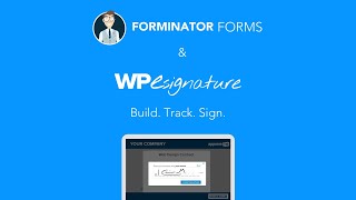 Forminator Forms Signature amp PDF AddOn Tutorial by WordPress WP ESignature ApproveMecom [upl. by Gnel]