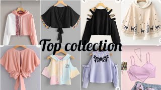 Latest top collections for girls 2023  Tops for girls  Top design for girls  New tops collection [upl. by Selassie774]