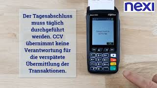 Ingenico Move 3500 05 Tagesabschluss DE [upl. by Vastha]