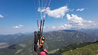 Kössen soaren thermisch ungut in 4k 27523 gleitschirmfliegen paragleiten paragliding parapente [upl. by Stanford752]