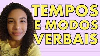 USO CORRETO DE TEMPOS E MODOS VERBAIS [upl. by Cirded]