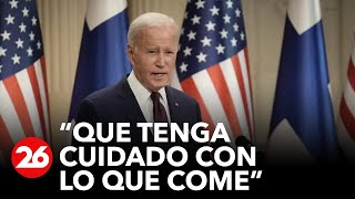 La advertencia de Biden al Grupo Wagner [upl. by Lewanna]