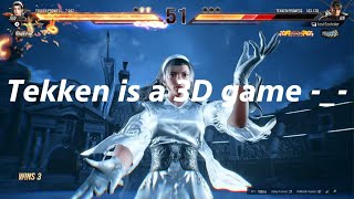 Tekken is a 3D Game [upl. by Anilatac]