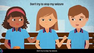 Seizure First Aid Animation  Children [upl. by Hilliard642]