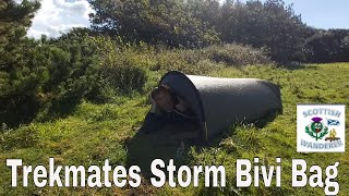 Trekmates Storm Bivi Bag Hooped Bivi bag For Wild Camping Stealth Camping [upl. by Nyrad281]