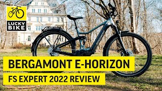 BERGAMONT EHORIZON FS EXPERT EBIKE REVIEW  Vollgefedert  vollausgestattet  volle Flexibilität [upl. by Cormac747]