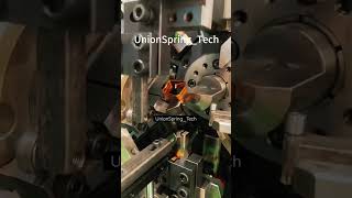 UnionSpringTech enameled copper flat wire winding machine for inductortransformerair coil making [upl. by Merton]