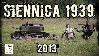 Siennica Wrzesień 1939  Inscenizacja bitwy 21072013 WW2 reenactment [upl. by Akkim]