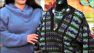 Designer Spotlight with Lisa Shroyer from Knitting Daily TV Episode 613 [upl. by Airom]