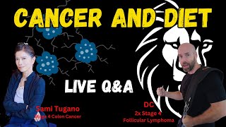 Cancer Diet and exercise live QampA with 2 stage 4 survivors and thrivers [upl. by Hazaki]