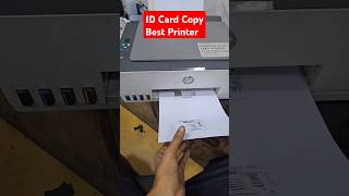 hp Smart Tank 580 585 ID Card Copy Best Printer Allin One Color 1 time me Two side Photocopy 2024 [upl. by Trotta637]