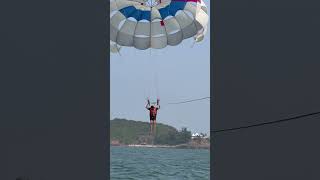 I got drown  reaction video trending viral explore shorts fyp goa water sports fun [upl. by Nahtnaoj248]