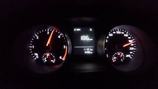 0TOP SPEED 2016 VW GOLF 7 16 TDI 66 KW 90 PS [upl. by Chiquia]