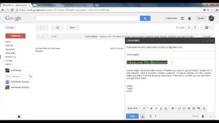 Formatting your Messages in Gmail [upl. by Petey]