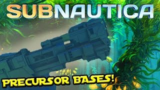 PRECURSOR BASES ARE IN THE GAME  Subnautica [upl. by Erida423]