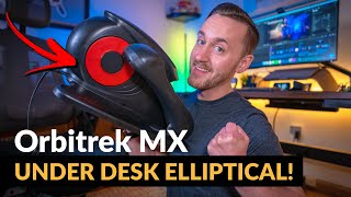 GET FIT While You Game amp Work With The NEW Orbitrek MX Under Desk Elliptical  Raymond Strazdas [upl. by Nnasor]