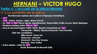 V 2 La postérité dHernani de Victor Hugo [upl. by Notlok476]