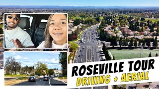 Living in Roseville CA 2024 DRIVING TOUR  What Does Living in this Sacramento Suburb Look Like [upl. by Fayola]