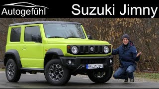 allnew Suzuki Jimny FULL REVIEW  Autogefühl [upl. by Ennairek215]