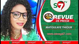 Revue de presse Wolof Zik fm du Vendredi 20 Octobre 2023 avec Mantoulaye Thioub Ndoye [upl. by Eisteb]