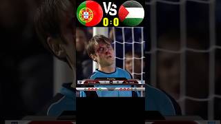 Portugal Vs Palestine Imaginary Football FIFA 2026 Penalty shootout  highlights shorts football [upl. by Aryn5]