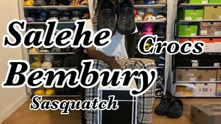 Salehe Bembury Sasquatch x Crocs Review  on foot [upl. by Erreid]