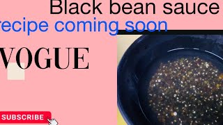 Black bean sauceyoutubefamily 👍 new recipe coming soon [upl. by Odlonyer388]