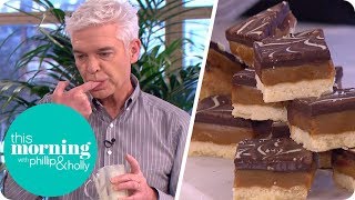 Phil Vickerys Deliciously Naughty Millionaires Shortbread  This Morning [upl. by Dey]