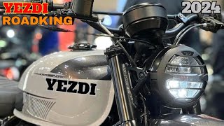 YEZDI ROADKING Latest Bike Relaunched In India 2024  YEZDI New Retro Bike 2024 Price amp Launch Date [upl. by Astrid]