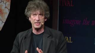 Hay Festival 2017 Neil Gaiman and Stephen Fry  Myth Makers [upl. by Maltz]