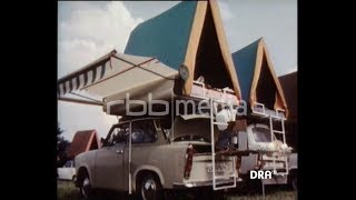 Autodachzelte für den Trabant in der DDR 1981 [upl. by Joel]