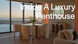 Inside A Luxury WabiSabi Penthouse Apartment [upl. by Aicac625]